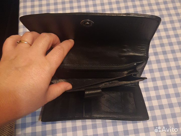 Сумка и кошелёк натуральный кожа крокодил