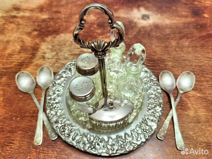 Набор для специй+ложки мнц винтаж СССР