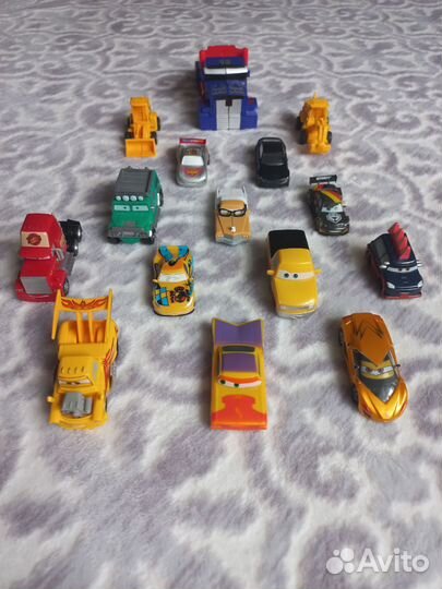 Детские машинки Тачки (пакетом)