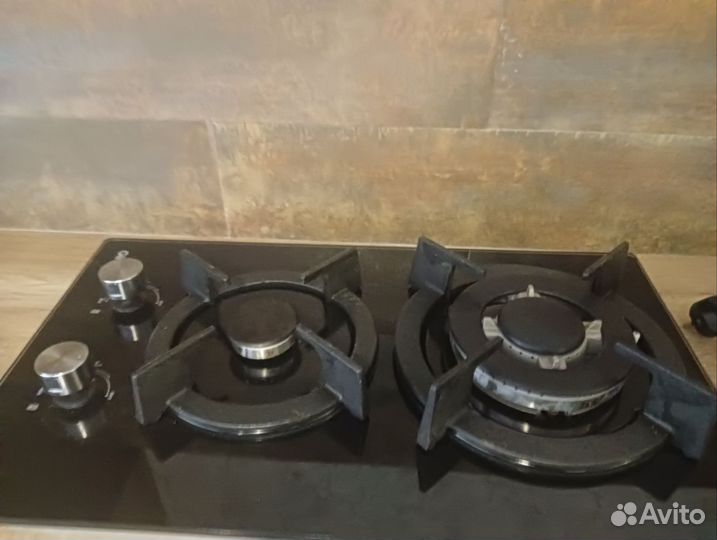 Газовая варочная панель 2 конфорки новая