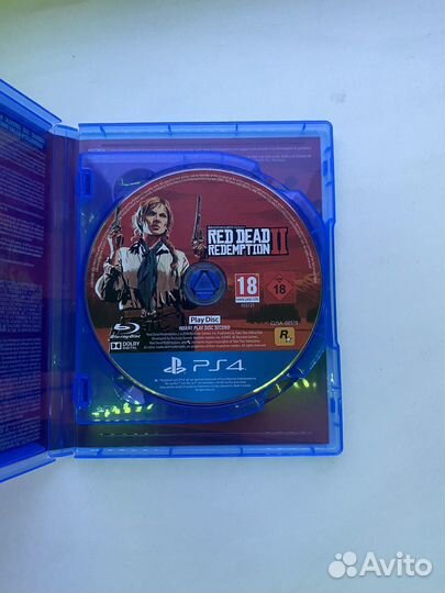 Red dead redemption 2 ps4 диск