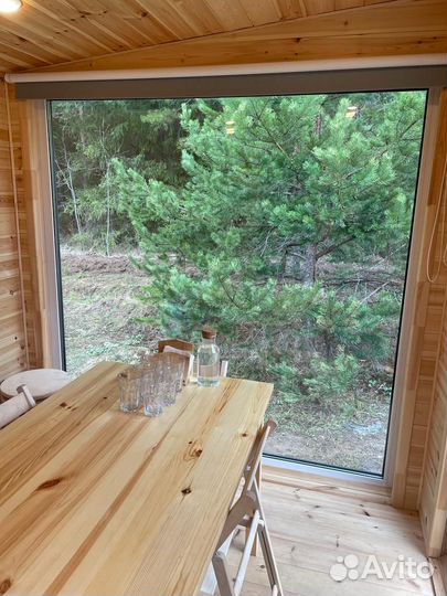 Баня на дровах с чаном