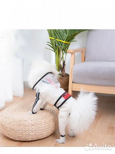 Дождевик для собаки S