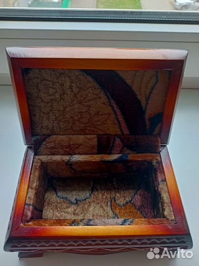 Шкатулка деревянная СССР