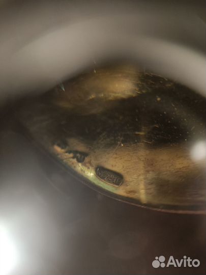 Ложка чайная серебро