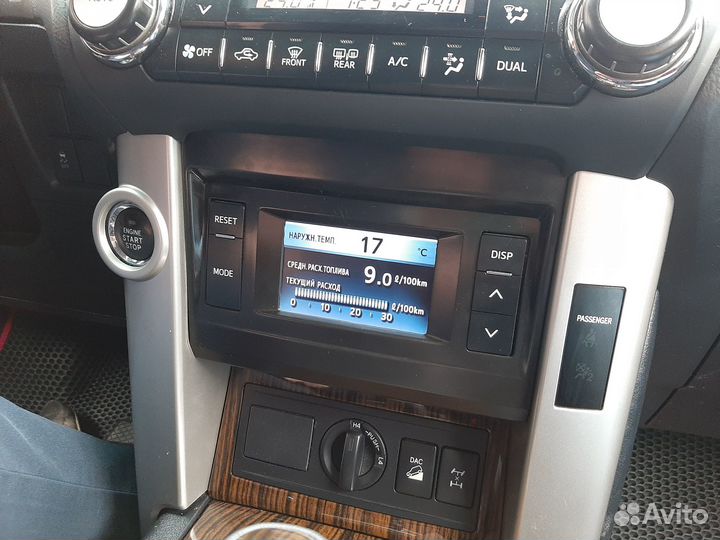 Рамка для переноса бк Toyota Prado 150 2009 - 2013