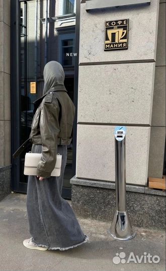 Джинсовая юбка длинная