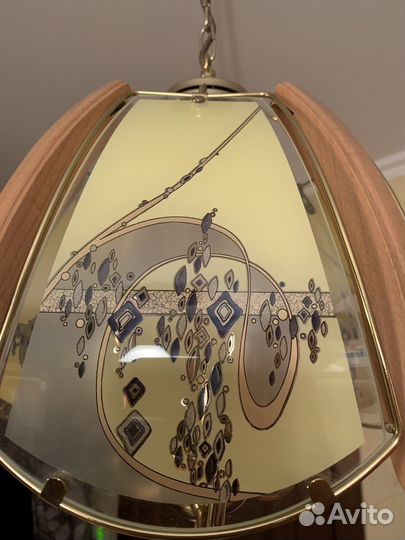 Люстра потолочная бу