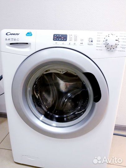 Узкая Candy smart Touch 5 кг гарантия