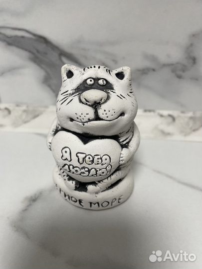 Кот керамический