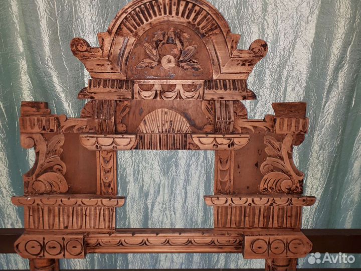 Зеркало настенное старинное, антиквариат