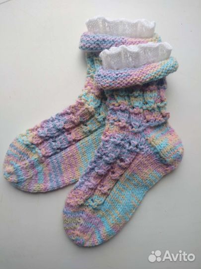 Носки вязаные