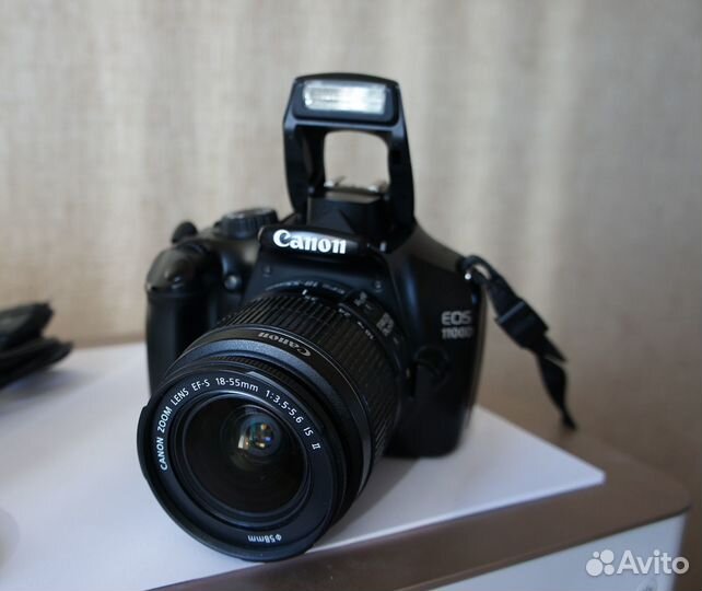 Зеркальный фотоаппарат canon eos 1100d