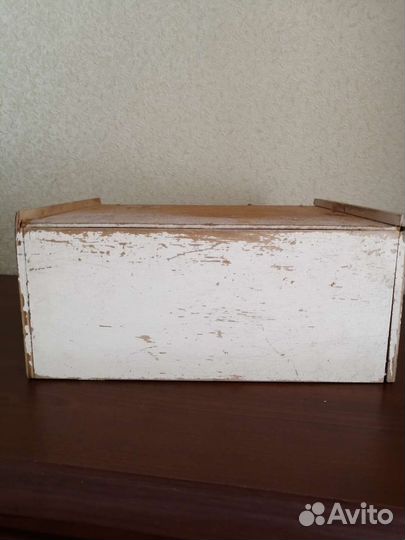 Винтажная деревянная аптечка, шкафчик СССР