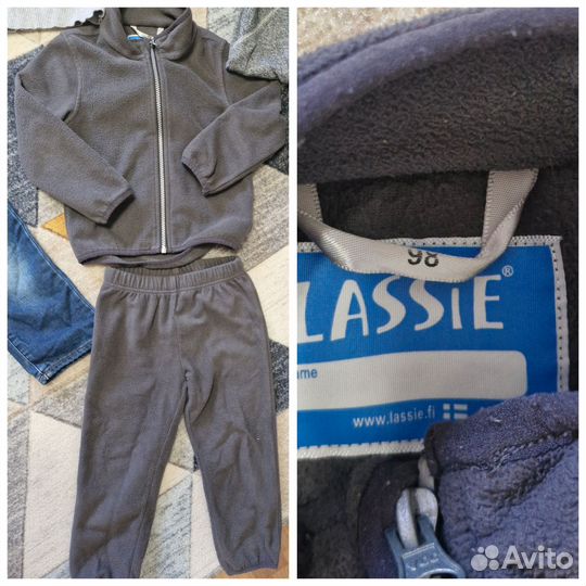 Пакеты одежды на мальчика 98