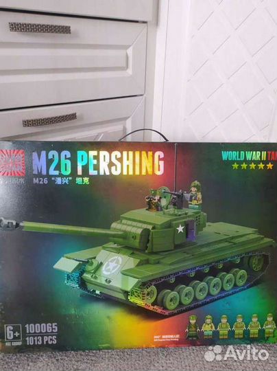 Лего Конструктор Танк М26 Першин