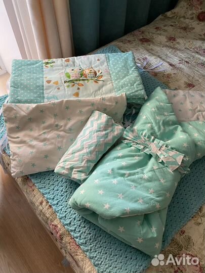 Бортики в детскую кроватку