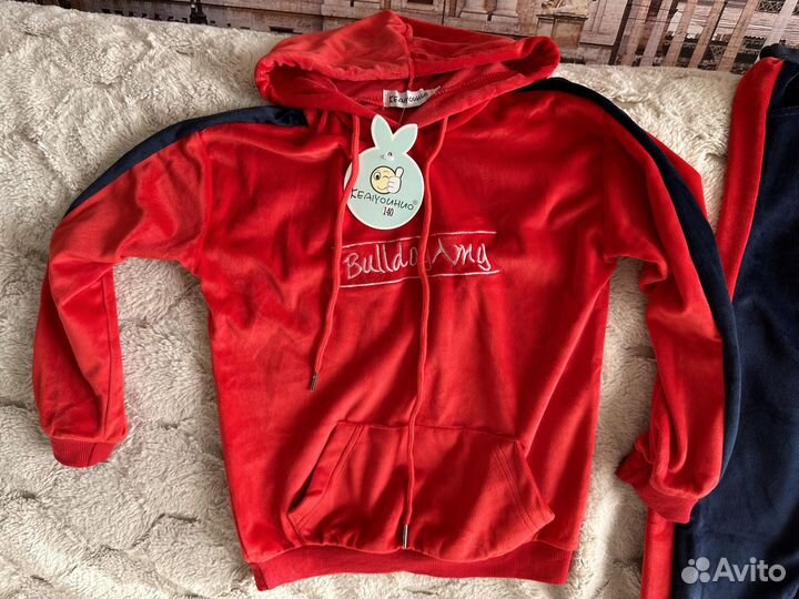 Костюм спортивный детский велюровый 110-116