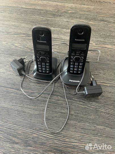 Радиотелефон 2 трубки Panasonic