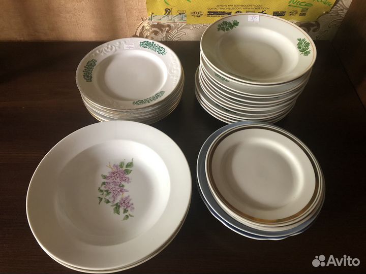 Тарелки поштучно