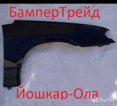 Переднее Правое крыло на Ваз 2114 цвет Космос 665