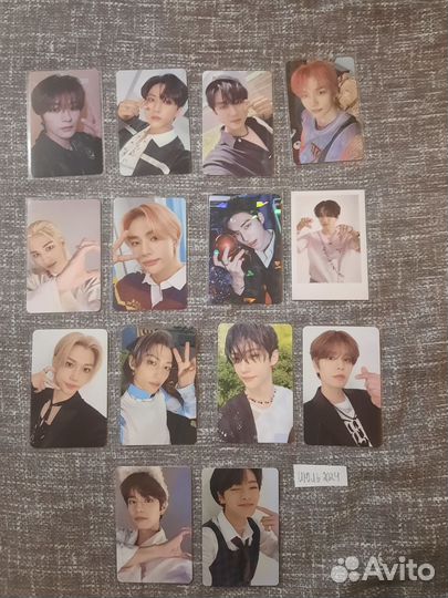 Карты stray kids хенджин