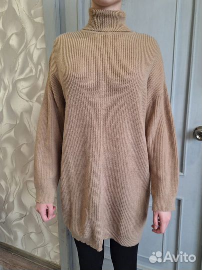 Вязаное платье