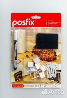 Набор держателей ценников stick & clip 2