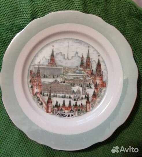 Тарелка настенная СССР