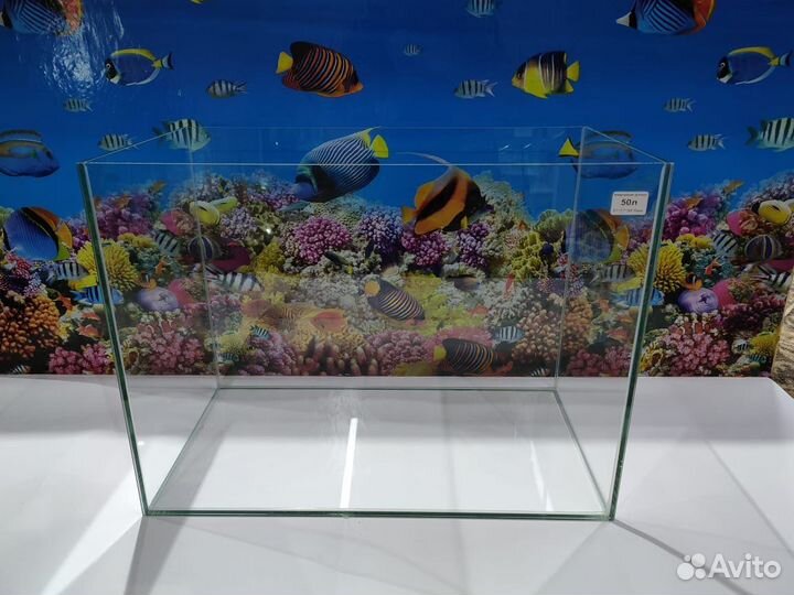Аквариум 50л с крышкой