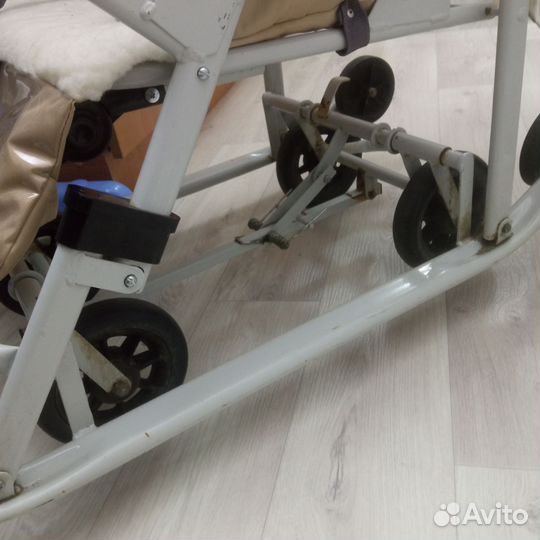 Детские санки коляска бу