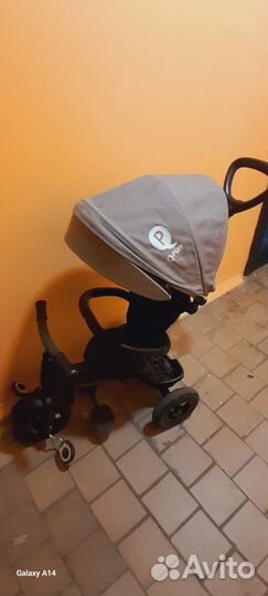 Велосипед детский с родительской ручкой