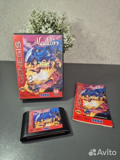Aladdin Sega Genesis Лицензия