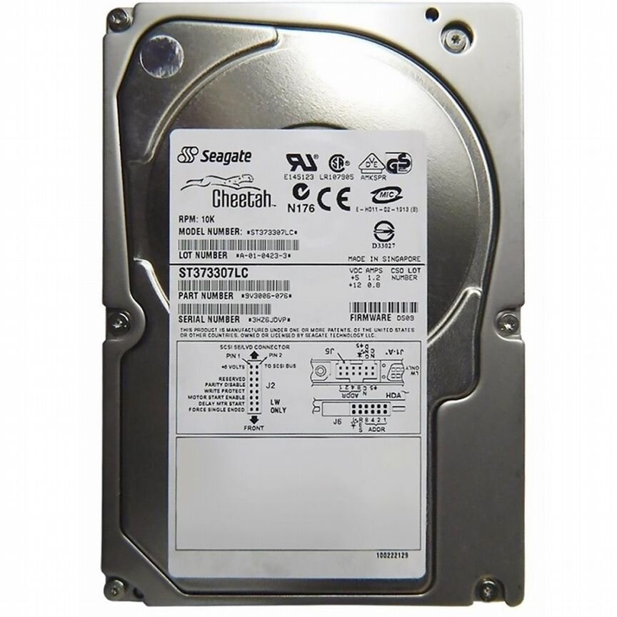 [ST373307LC] Жесткий Диск Seagate 73gb Scsi 3.5 St373307lc