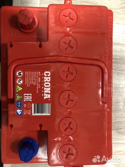 Аккумулятор 60А 500А ен