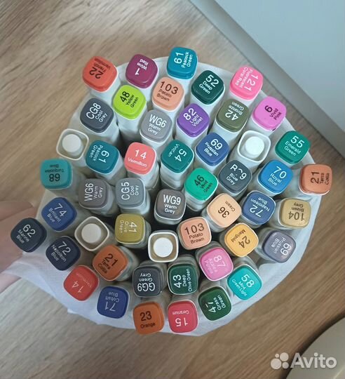 Маркеры для скетчинга пакетом