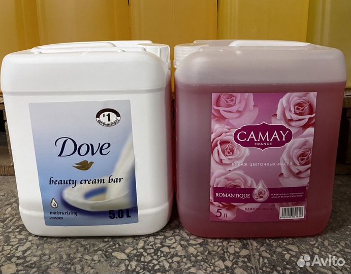 Гели для стирки, кондиционеры 5 л Оптом