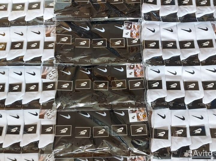 Носки высокие Nike хлопок