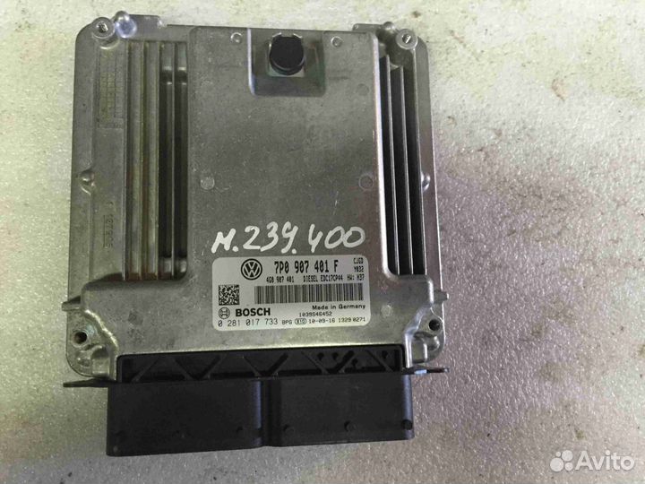 Блок управления двигателем (двс) Volkswagen Touare