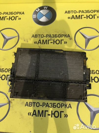 Мерседес W221 S221 S-class Радиатор кондиционера