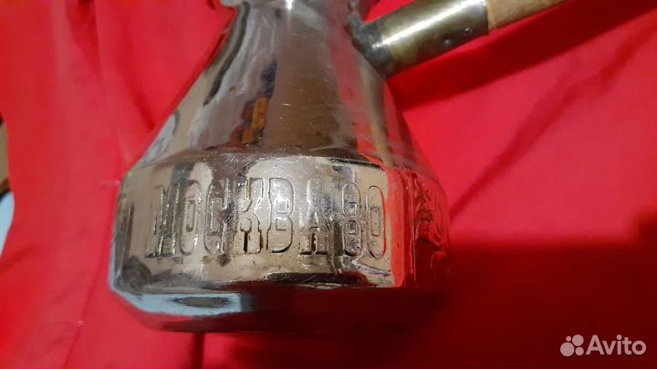 Кофеварка турка олимпиада 80,колба красное стекло