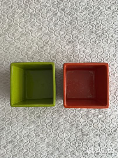 Кашпо керамическое 2 шт для растений и цветов