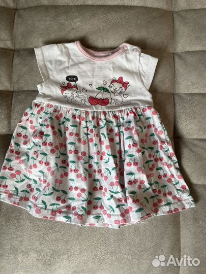 Вещи пакетом для девочки 62-74