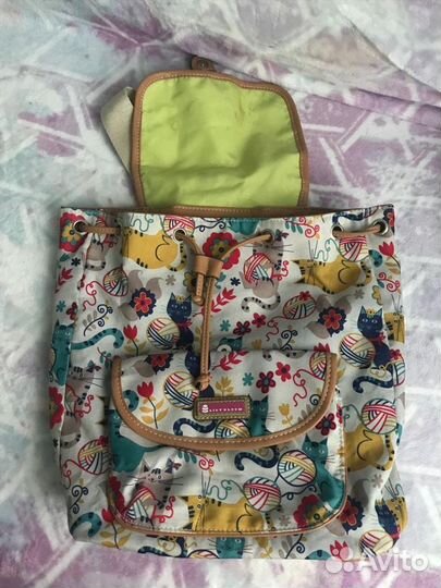 Рюкзак / сумка из плотной ткани