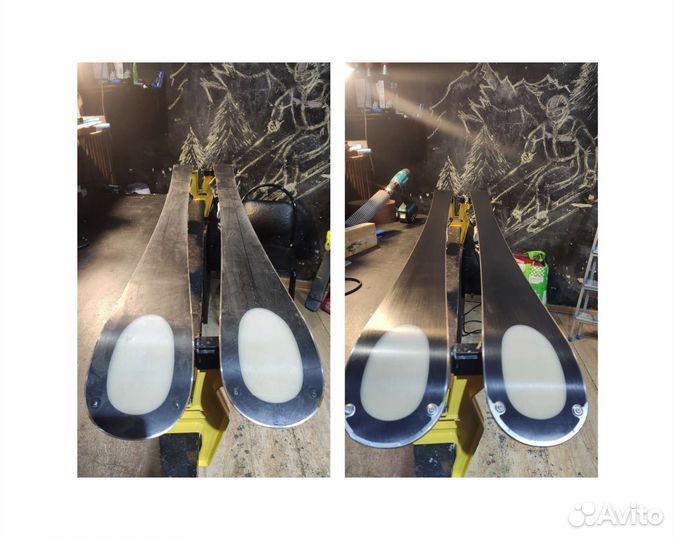 Сервис, ремонт, подготовка горных лыж и сноубордов