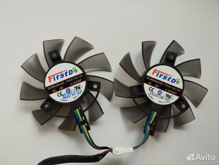 Вентиляторы для Asus Tuf GTX1660/RTX2060