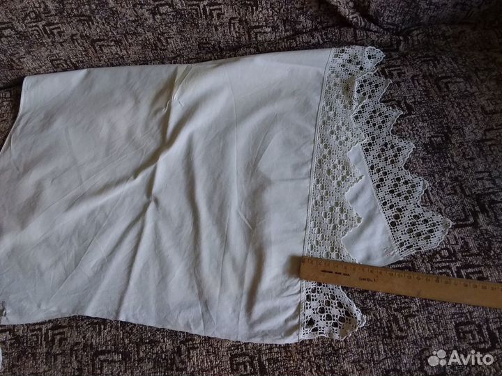 Старинные вышитые полотенца, кружево, мережка, лен