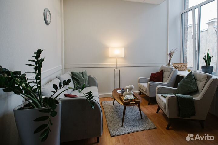 Почасовая аренда кабинета психолога