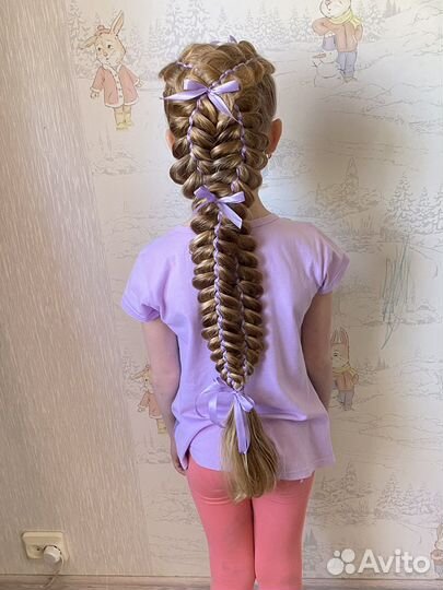 Косы, причёски