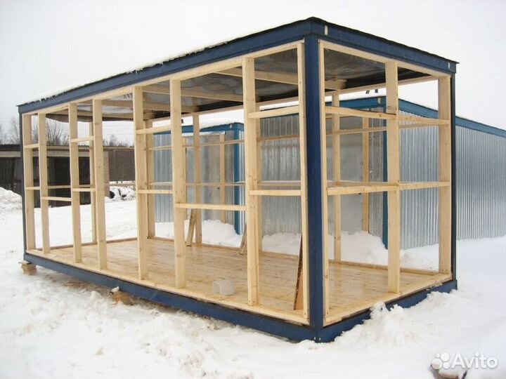 Бытовка Хозблок Блок-контейнер